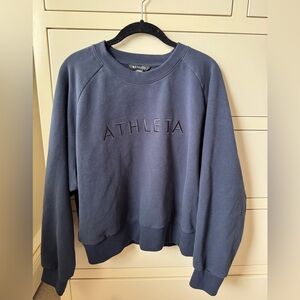 Athleta Women's Navy Crewneck